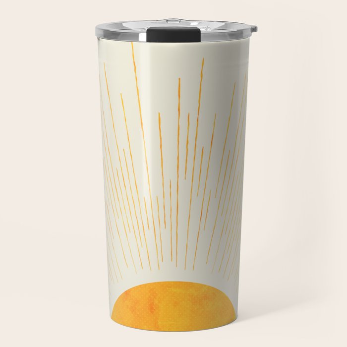 Boho Sunrise  Travel Mug Gallery Image 1