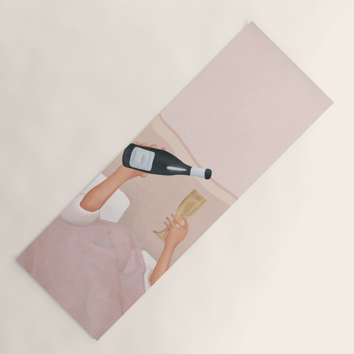 Morning Wine Yoga Mat Gallery Image 1