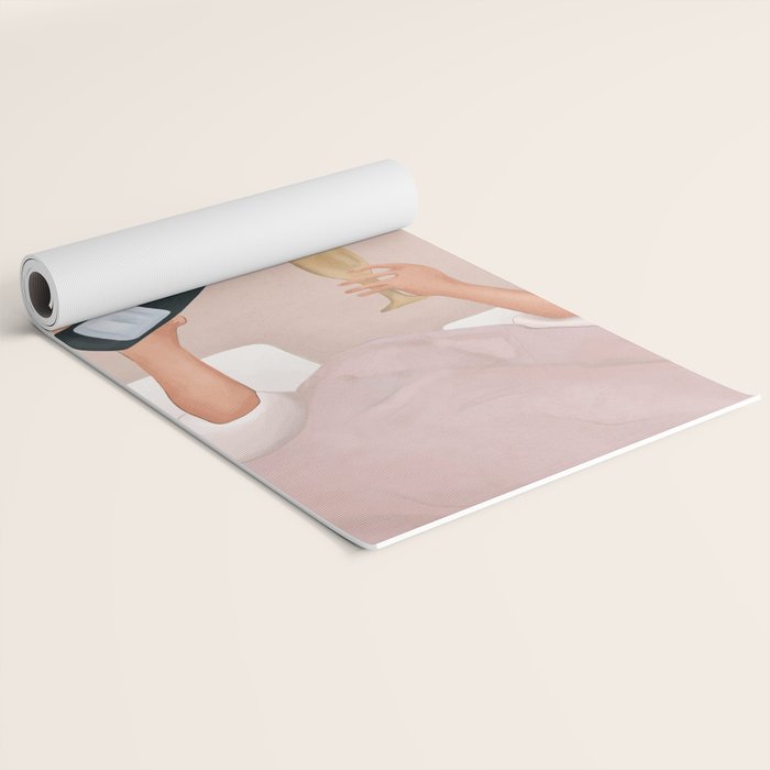 Morning Wine Yoga Mat Gallery Image 2