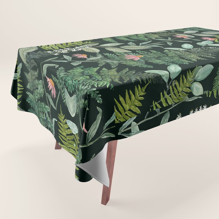 Pacific Northwest Plants Tablecloth Gallery Image 1