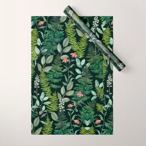 Pacific Northwest Plants Wrapping Paper Gallery Image 1