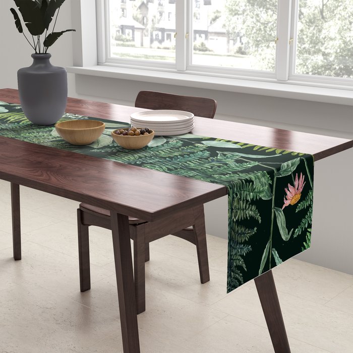 Pacific Northwest Plants Table Runner Gallery Image 2