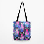 Cosmic UFO Tote Bag Gallery Image 2