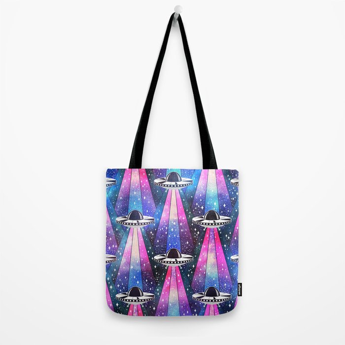 Cosmic UFO Tote Bag Gallery Image 2