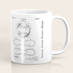 Baseball Patent - Softball Art - Antique Coffee Mug Gallery Image 1