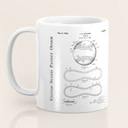 Baseball Patent - Softball Art - Antique Coffee Mug Gallery Image 3