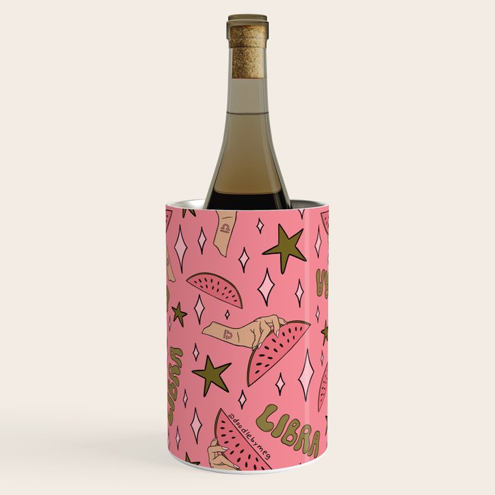 Libra Watermelon Print Wine Chiller Gallery Image 2
