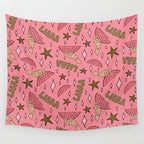 Libra Watermelon Print Wall Tapestry Gallery Image 4