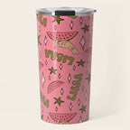Libra Watermelon Print Travel Mug Gallery Image 1