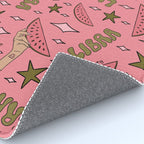 Libra Watermelon Print Rug Gallery Image 4