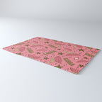 Libra Watermelon Print Rug Gallery Image 3