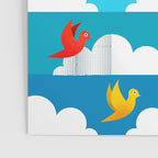 Birds Flying High In The Sky Poster Gallery Image 3