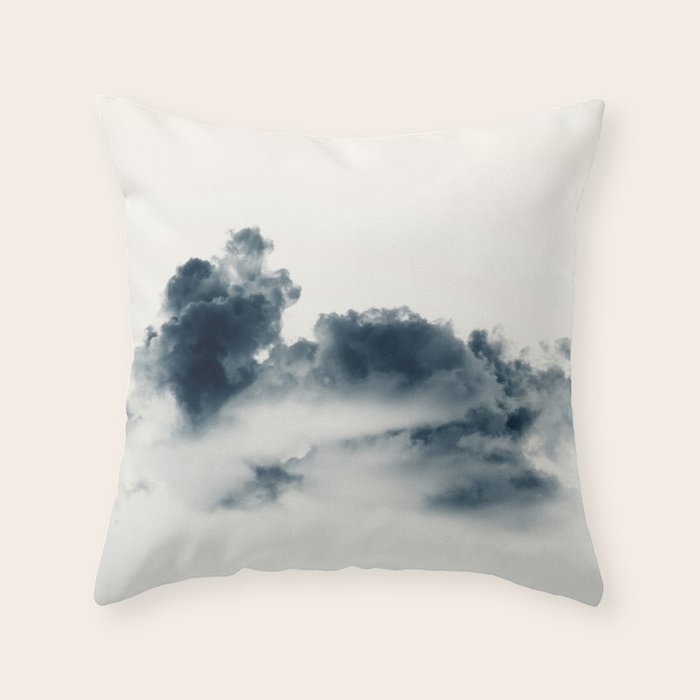 Storm Clouds #2 Throw Pillow Gallery Image 1