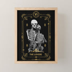 The Lovers VI Tarot Card Mini Art Print Gallery Image 1