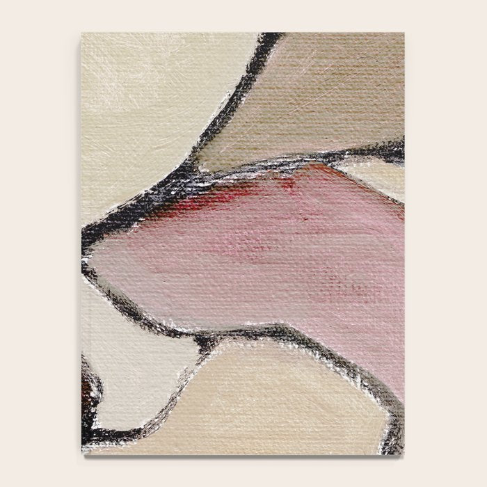 Abstract Oil Painting Maroon Mauve Taupe 2c34 Notebook Gallery Image 4