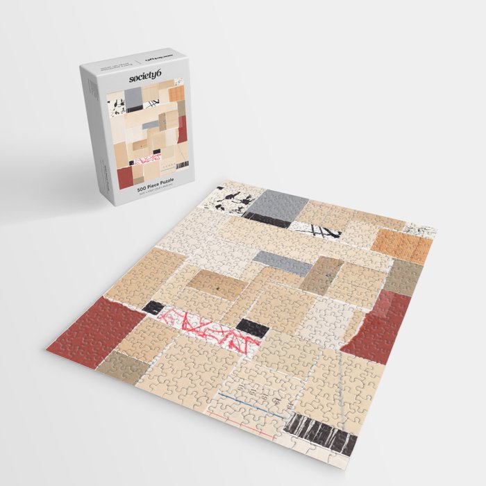 Plan B / Mixed Media Collage Jigsaw Puzzle Gallery Image 2