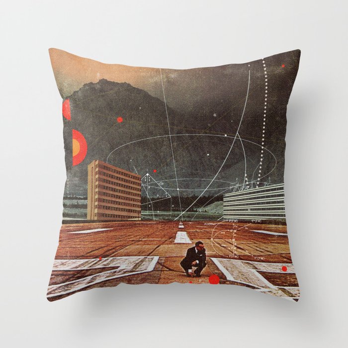 Tracing your Steps Throw Pillow Gallery Image 6