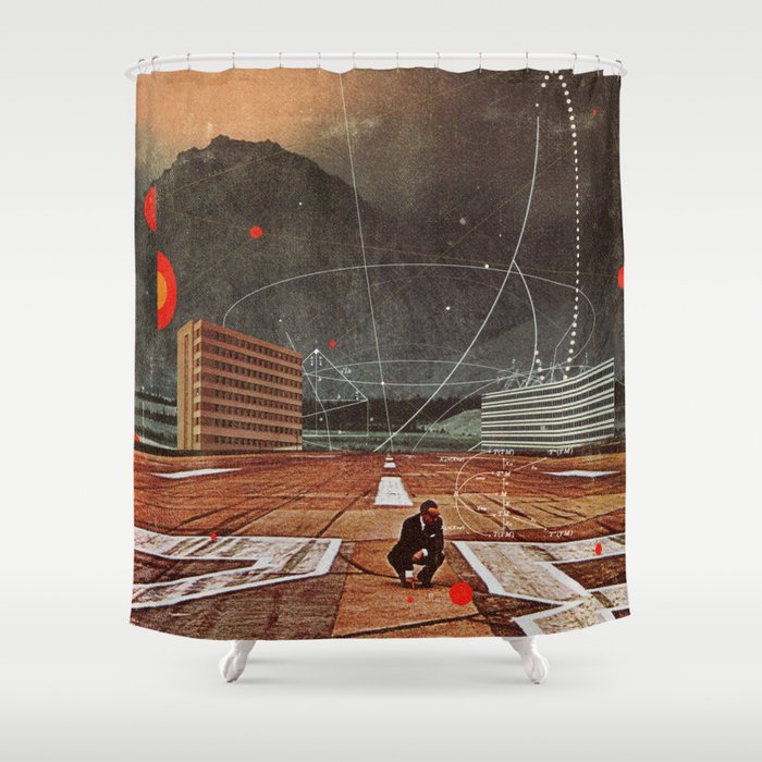 Tracing your Steps Shower Curtain Gallery Image 1