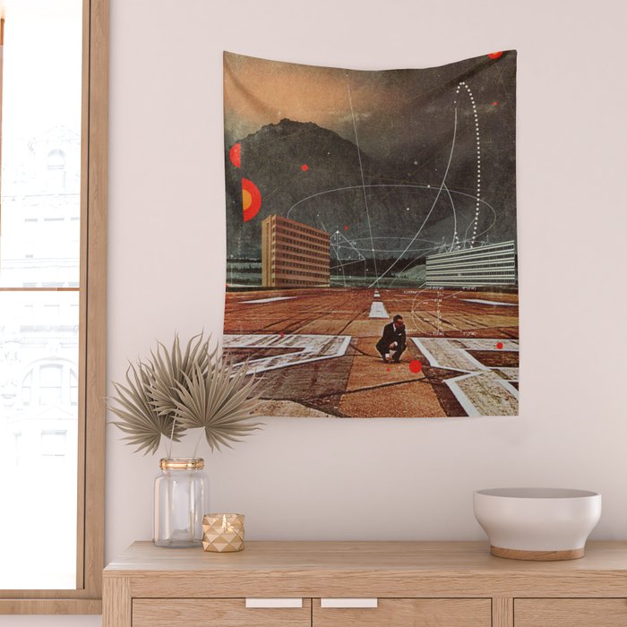 Tracing your Steps Wall Tapestry Gallery Image 2