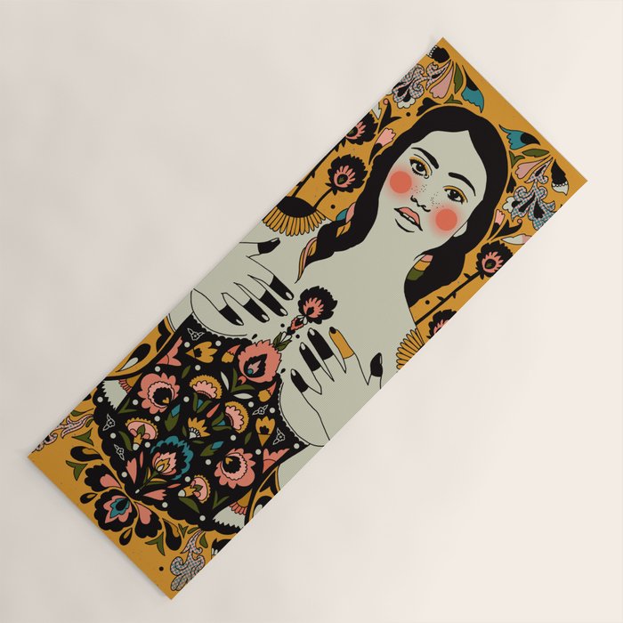 Violent Delights Yoga Mat Gallery Image 1