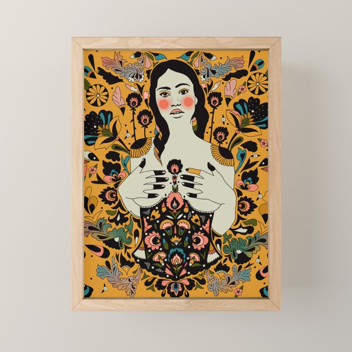 Violent Delights Mini Art Print Gallery Image 1