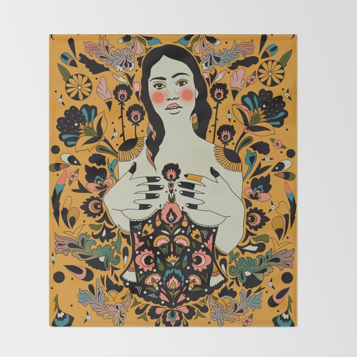 Violent Delights Throw Blanket Gallery Image 2