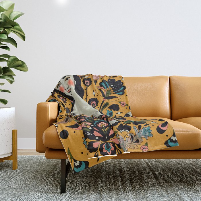 Violent Delights Throw Blanket Gallery Image 1