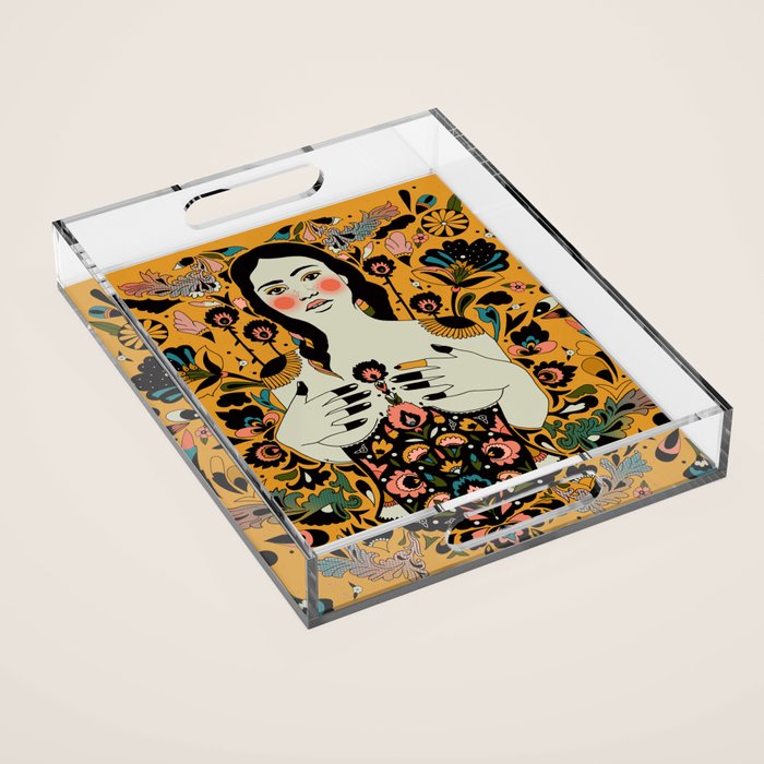 Violent Delights Acrylic Tray Gallery Image 1