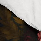 Dark Moody Baroque Midnight Garden Comforter Gallery Image 4