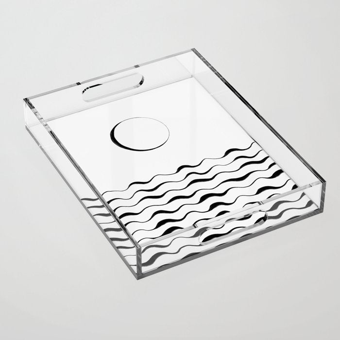 La Luna / Landscape Orientation Acrylic Tray Gallery Image 1