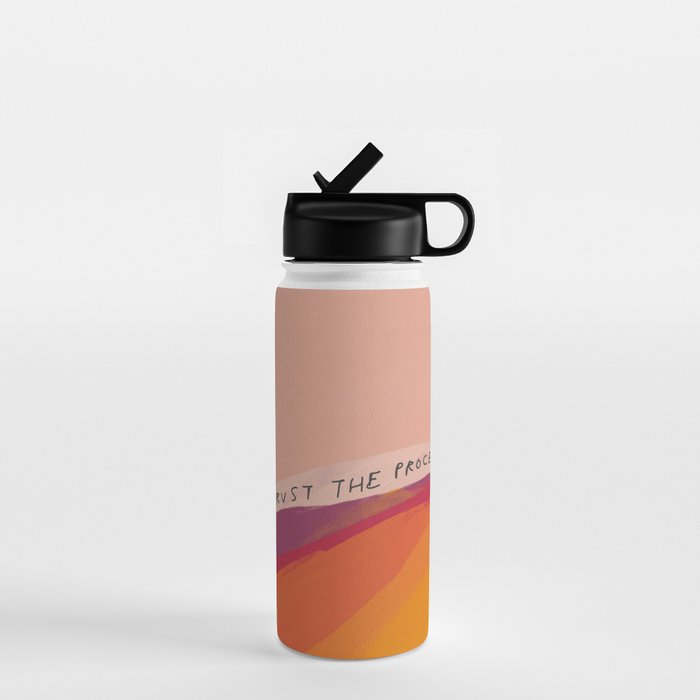 Trust The Process Water Bottle Gallery Image 1