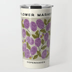 Flower Market No. 3 Travel Mug Gallery Image 1