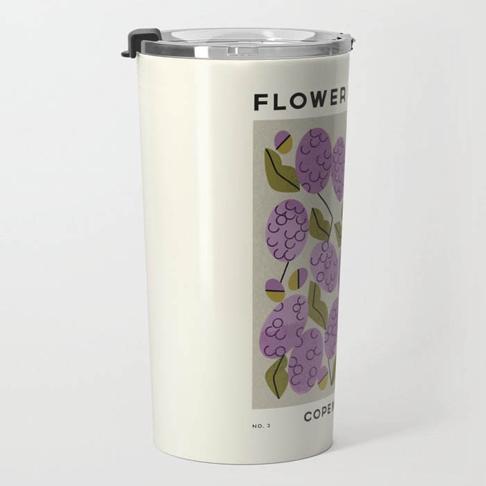Flower Market No. 3 Travel Mug Gallery Image 3