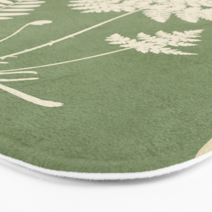 Leaf Design 16 Bath Mat Gallery Image 3