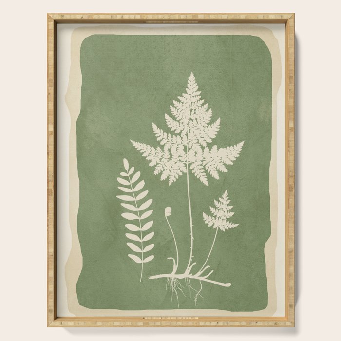 Leaf Design 16 Serving Tray Gallery Image 1