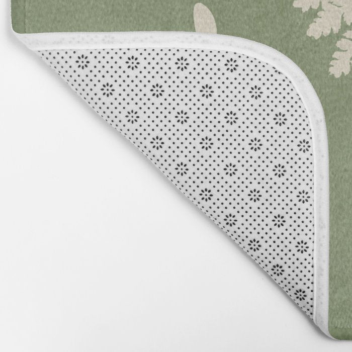 Leaf Design 16 Bath Mat Gallery Image 2