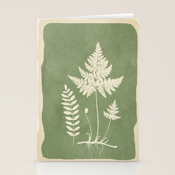 Leaf Design 16 Stationery Card Gallery Image 2