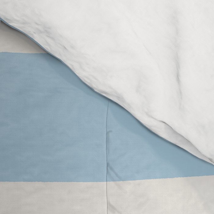 Thick Stripes Baby Blue Comforter Gallery Image 4
