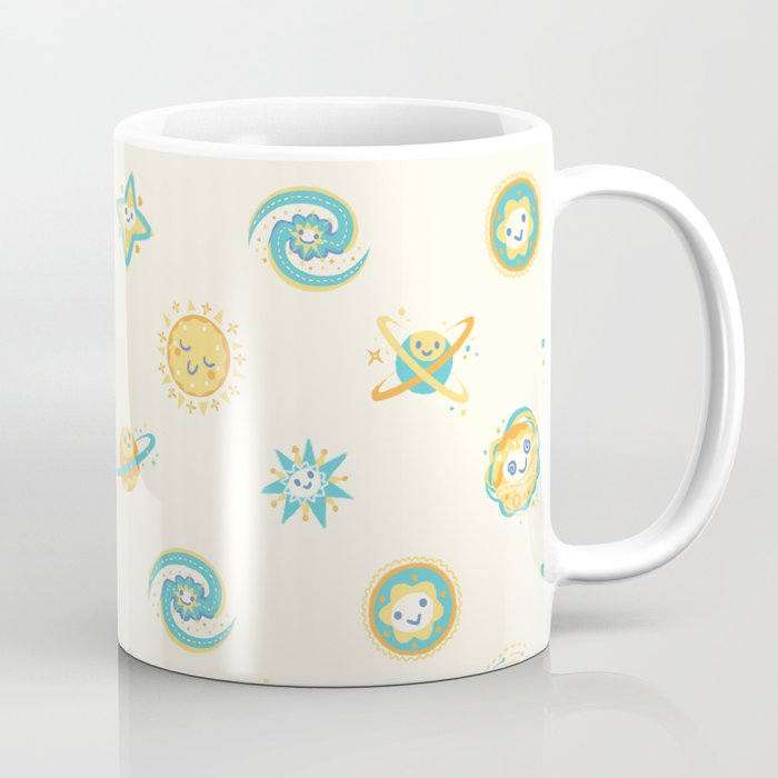 Pastel space pattern Coffee Mug Gallery Image 1