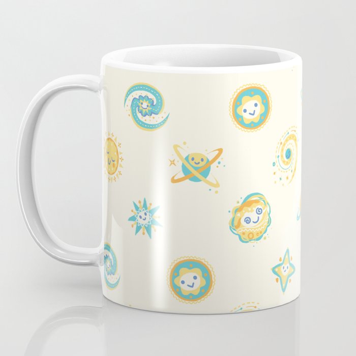 Pastel space pattern Coffee Mug Gallery Image 3