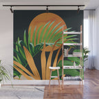 Tropical Night Garden 2 Wall Mural Gallery Image 1