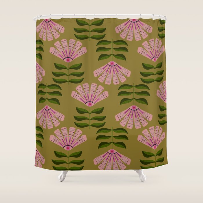 Gloriosa Daisy - eye flower Shower Curtain Gallery Image 1
