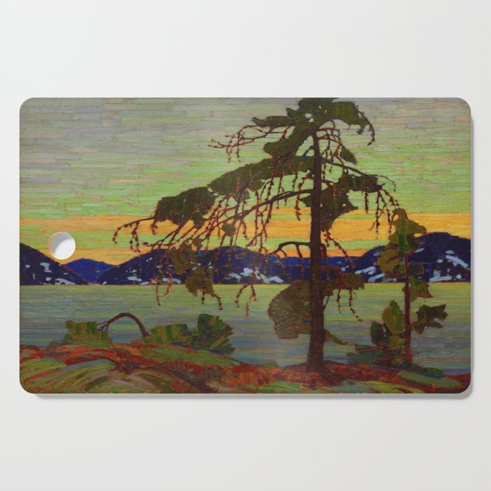Tom Thomson The Jack Pine 1916-1917 Canadian Landscape Artist Cutting Board Gallery Image 1