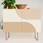 Modern Minimal Arch Abstract XIX Credenza Gallery Image 1