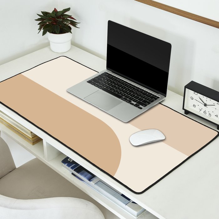 Modern Minimal Arch Abstract XIX Desk Mat Gallery Image 2