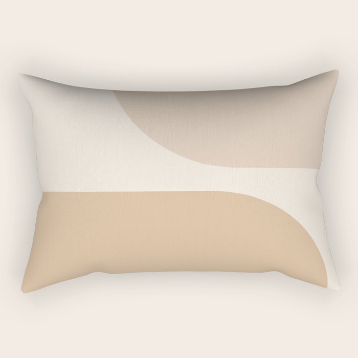 Modern Minimal Arch Abstract XIX Rectangular Pillow Gallery Image 2