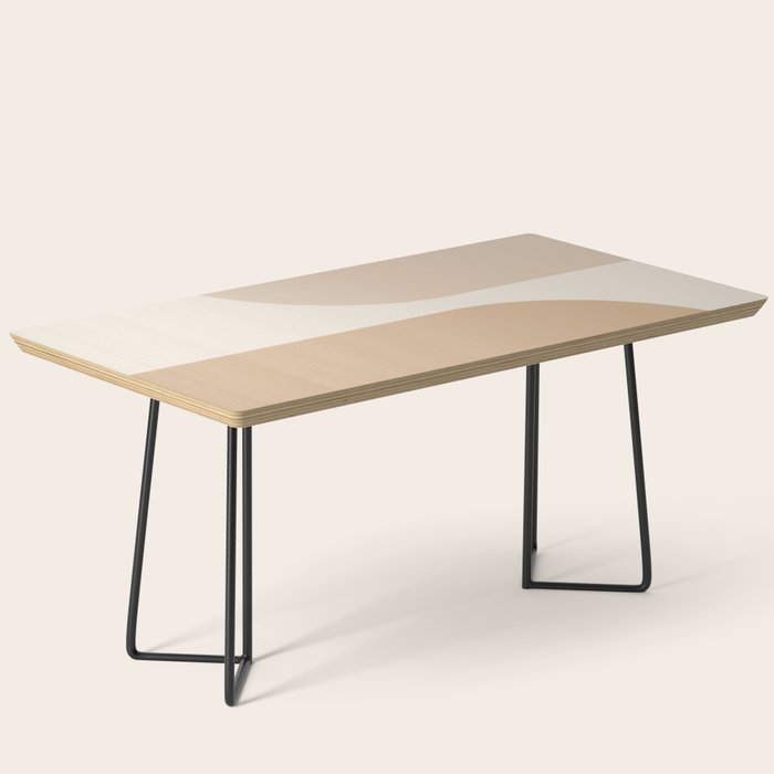 Modern Minimal Arch Abstract XIX Coffee Table Gallery Image 1
