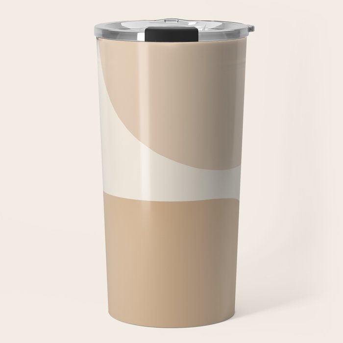 Modern Minimal Arch Abstract XIX Travel Mug Gallery Image 1