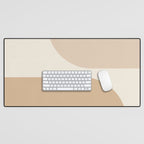 Modern Minimal Arch Abstract XIX Desk Mat Gallery Image 1
