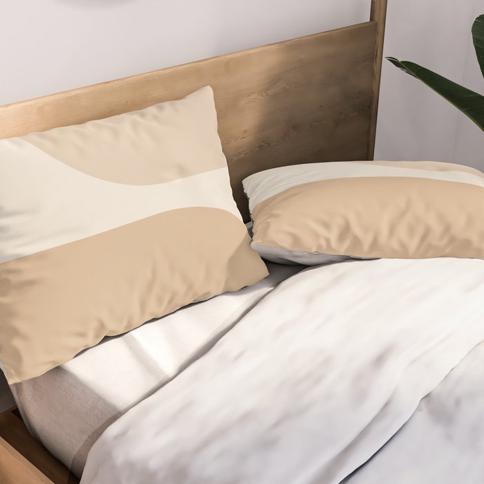 Modern Minimal Arch Abstract XIX Pillow Sham Gallery Image 2